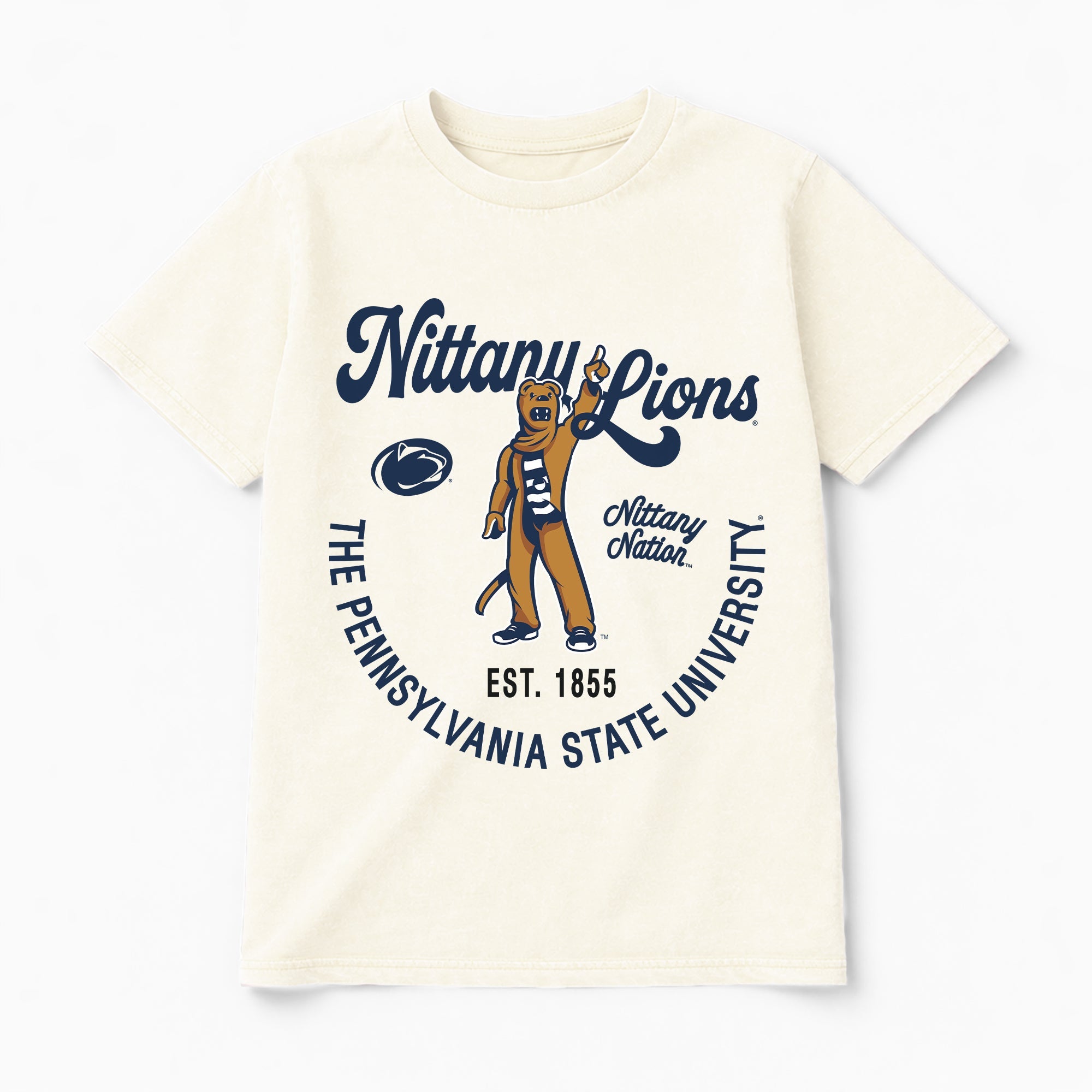 PENN STATE NITTANY LIONS YOU KNOW OUR NAME CLASSIC FIT COTTON BLEND CREWNECK TEE