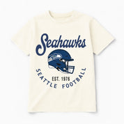 SEATTLE SEAHAWKS YOU KNOW OUR NAME CLASSIC FIT COTTON BLEND CREWNECK TEE