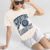 SPORTING KANSAS CITY VICTORY PRIME CLASSIC FIT COTTON BLEND CREWNECK TEE