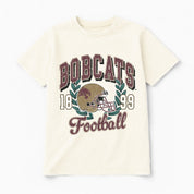 TEXAS STATE BOBCATS RAISED ON VICTORY CLASSIC FIT COTTON BLEND CREWNECK TEE