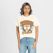 TENNESSEE VOLUNTEERS RAISED ON VICTORY CLASSIC FIT COTTON BLEND CREWNECK TEE