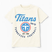 TENNESSEE TITANS YOU KNOW OUR NAME CLASSIC FIT COTTON BLEND CREWNECK TEE