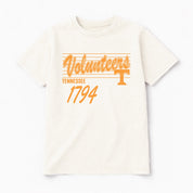 TENNESSEE VOLUNTEERS OLD SCHOOL CLASSIC FIT COTTON BLEND CREWNECK TEE