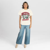 OHIO STATE BUCKEYES RAISED ON VICTORY CLASSIC FIT COTTON BLEND CREWNECK TEE