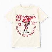 OHIO STATE BUCKEYES YOU KNOW OUR NAME CLASSIC FIT COTTON BLEND CREWNECK TEE