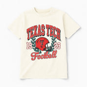 TEXAS TECH RED RAIDERS RAISED ON VICTORY CLASSIC FIT COTTON BLEND CREWNECK TEE