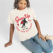TEXAS TECH RED RAIDERS YOU KNOW OUR NAME CLASSIC FIT COTTON BLEND CREWNECK TEE