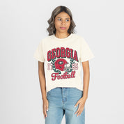 GEORGIA BULLDOGS RAISED ON VICTORY CLASSIC FIT COTTON BLEND CREWNECK TEE