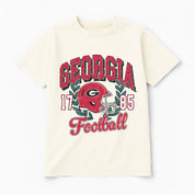 GEORGIA BULLDOGS RAISED ON VICTORY CLASSIC FIT COTTON BLEND CREWNECK TEE