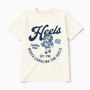 NORTH CAROLINA TAR HEELS YOU KNOW OUR NAME CLASSIC FIT COTTON BLEND CREWNECK TEE