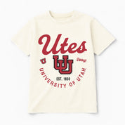 UTAH UTES YOU KNOW OUR NAME CLASSIC FIT COTTON BLEND CREWNECK TEE