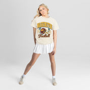 WASHINGTON COMMANDERS RAISED ON VICTORY CLASSIC FIT COTTON BLEND CREWNECK TEE
