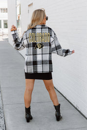 COLORADO BUFFALOES MAD FOR PLAID JENKINS PLAID OVERSHIRT