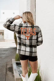 TEXAS LONGHORNS MAD FOR PLAID JENKINS PLAID OVERSHIRT