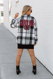 SOUTH CAROLINA GAMECOCKS MAD FOR PLAID JENKINS PLAID OVERSHIRT