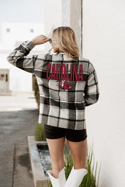 SOUTH CAROLINA GAMECOCKS MAD FOR PLAID JENKINS PLAID OVERSHIRT