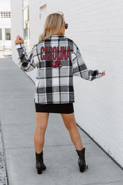 SOUTH CAROLINA GAMECOCKS MAD FOR PLAID JENKINS PLAID OVERSHIRT