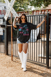 TAKE ME AWAY VINTAGE WASH BOYFRIEND TEE