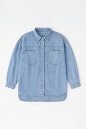 ALABAMA CRIMSON TIDE OVERSIZED DENIM JACKET