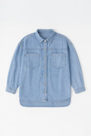 AUBURN TIGERS OVERSIZED DENIM JACKET