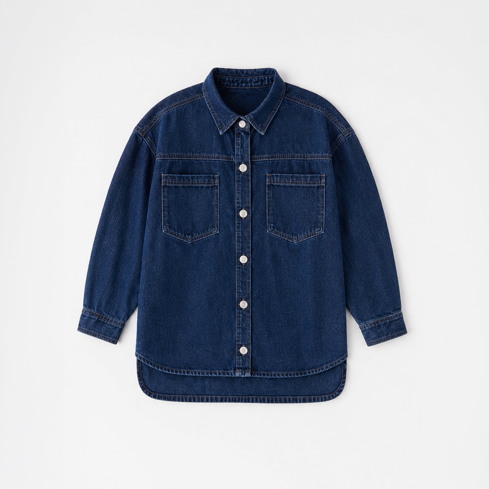 DALLAS COWBOYS SHINE TIME OVERSIZED DENIM JACKET
