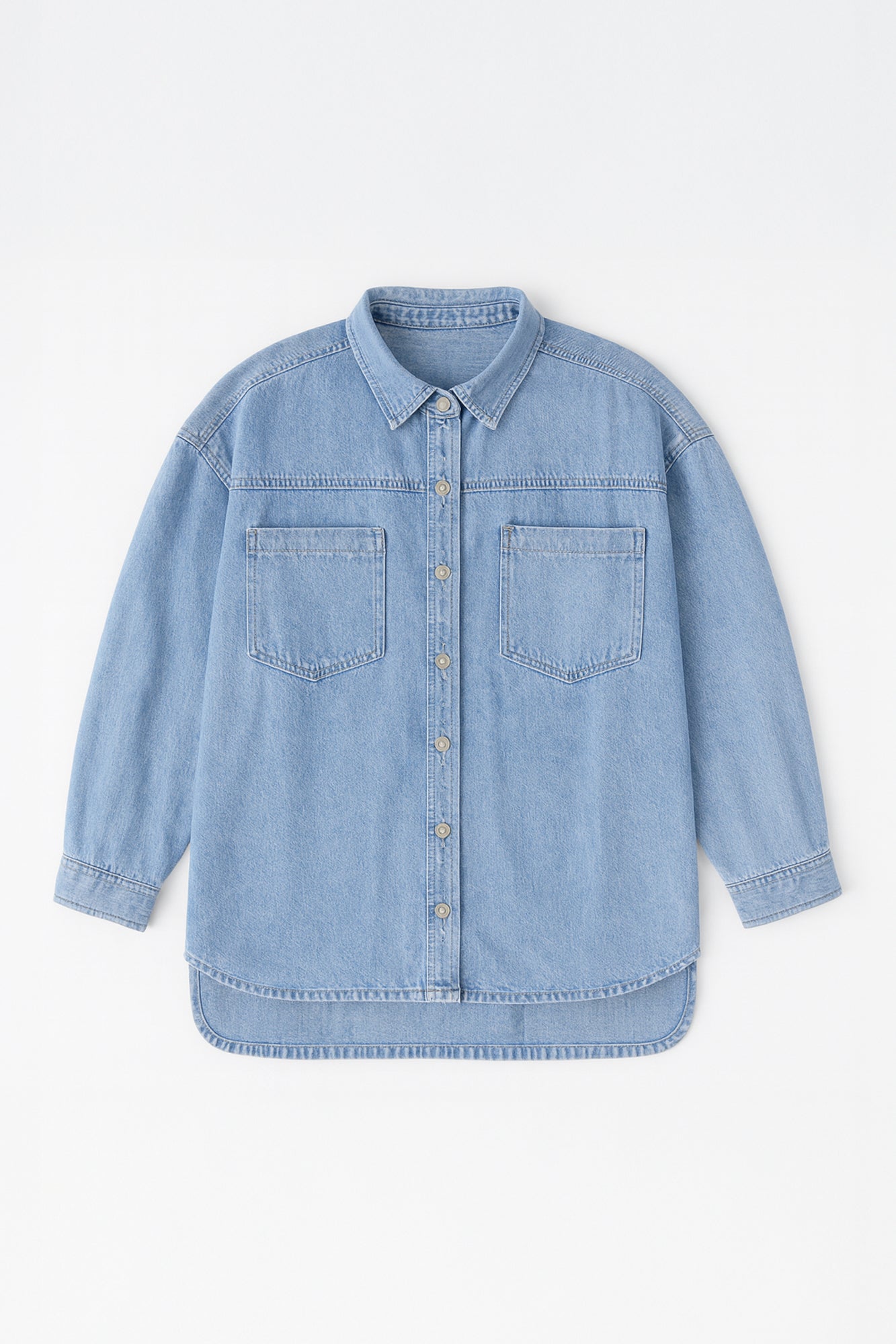 PENN STATE NITTANY LIONS OVERSIZED DENIM JACKET