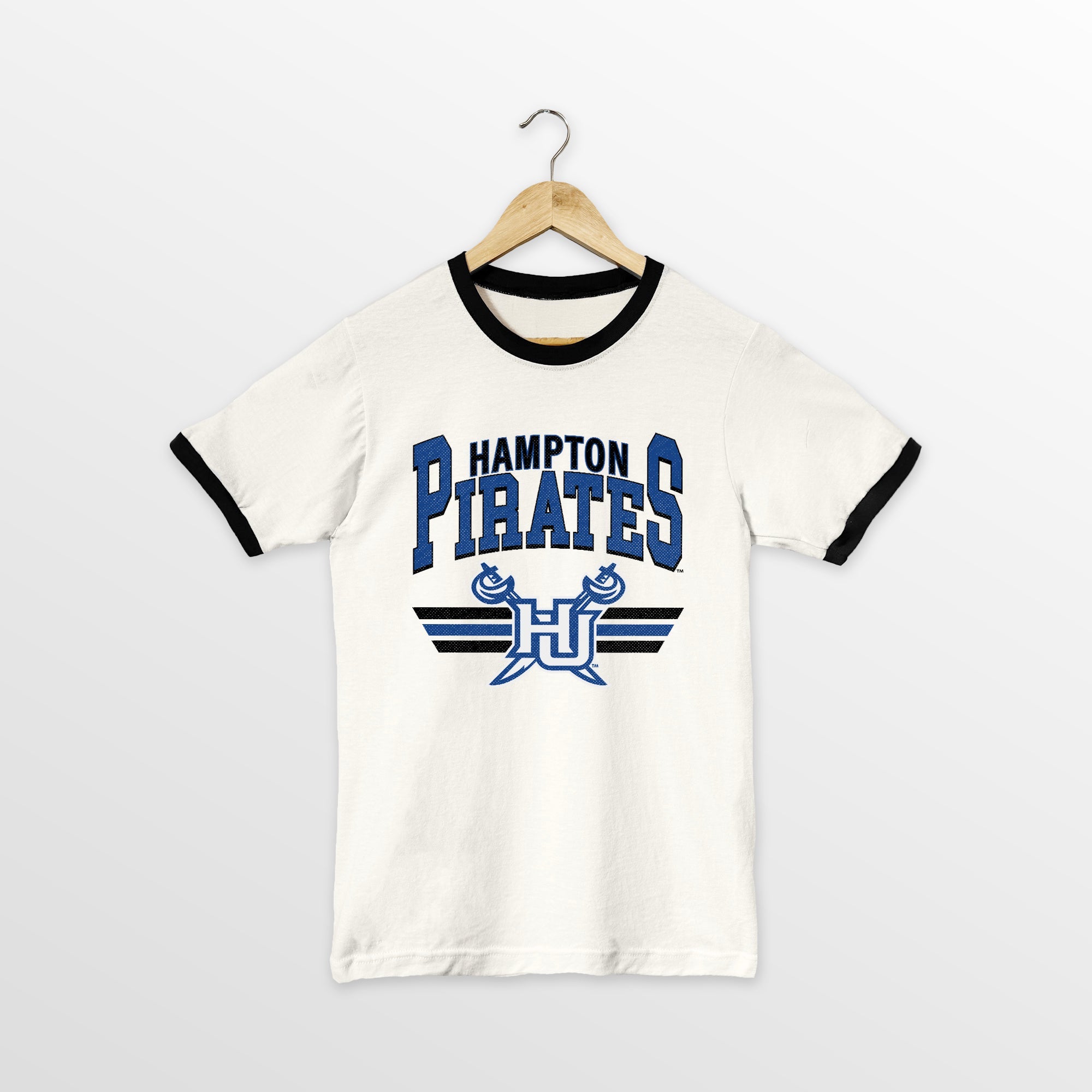 HAMPTON PIRATES SWIFT STRIKE VINTAGE RINGER TEE