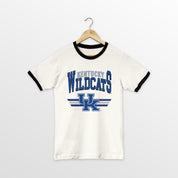 KENTUCKY WILDCATS SWIFT STRIKE VINTAGE RINGER TEE