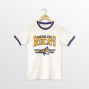 MONTANA STATE BOBCATS SWIFT STRIKE VINTAGE RINGER TEE