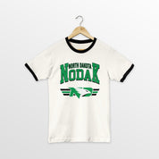 NORTH DAKOTA FIGHTING HAWKS SWIFT STRIKE VINTAGE RINGER TEE