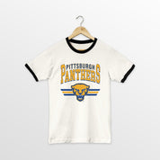 PITTSBURGH PANTHERS SWIFT STRIKE VINTAGE RINGER TEE