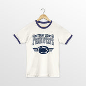 PENN STATE NITTANY LIONS SWIFT STRIKE VINTAGE RINGER TEE