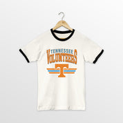 TENNESSEE VOLUNTEERS SWIFT STRIKE VINTAGE RINGER TEE