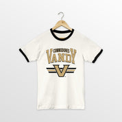 VANDERBILT COMMODORES SWIFT STRIKE VINTAGE RINGER TEE