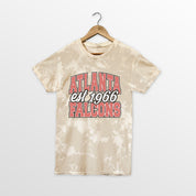 ATLANTA FALCONS DEEP ROOTS BLEACH WASH TEE