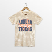AUBURN TIGERS DEEP ROOTS BLEACH WASH TEE