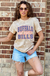 BUFFALO BILLS DEEP ROOTS BLEACH WASH TEE