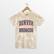 DENVER BRONCOS DEEP ROOTS BLEACH WASH TEE