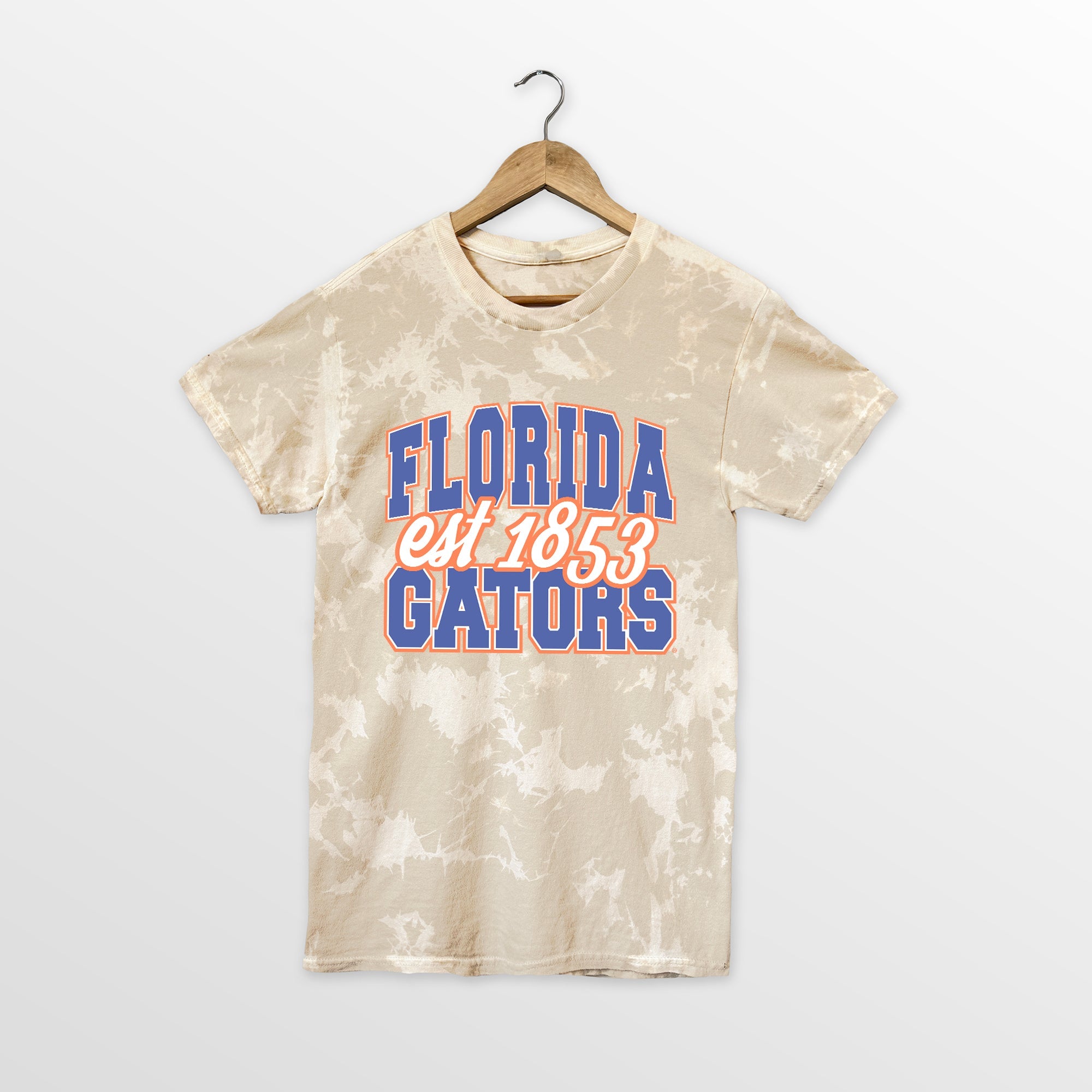 FLORIDA GATORS DEEP ROOTS BLEACH WASH TEE
