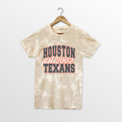HOUSTON TEXANS DEEP ROOTS BLEACH WASH TEE