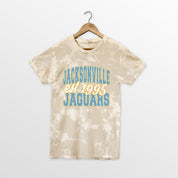 JACKSONVILLE JAGUARS DEEP ROOTS BLEACH WASH TEE