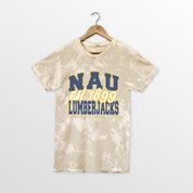 NORTHERN ARIZONA LUMBERJACKS DEEP ROOTS BLEACH WASH TEE