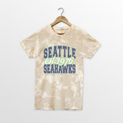 SEATTLE SEAHAWKS DEEP ROOTS BLEACH WASH TEE