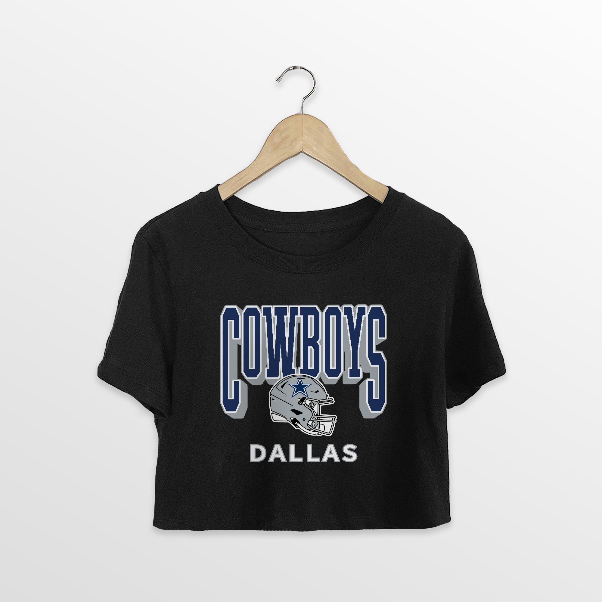DALLAS COWBOYS PURE VICTORY CLASSIC CROP TEE