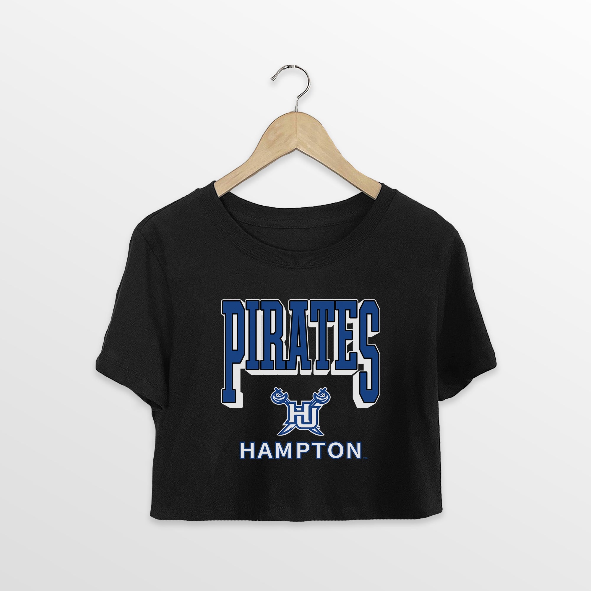 HAMPTON PIRATES PURE VICTORY CLASSIC CROP TEE