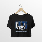 INDIANAPOLIS COLTS PURE VICTORY CLASSIC CROP TEE