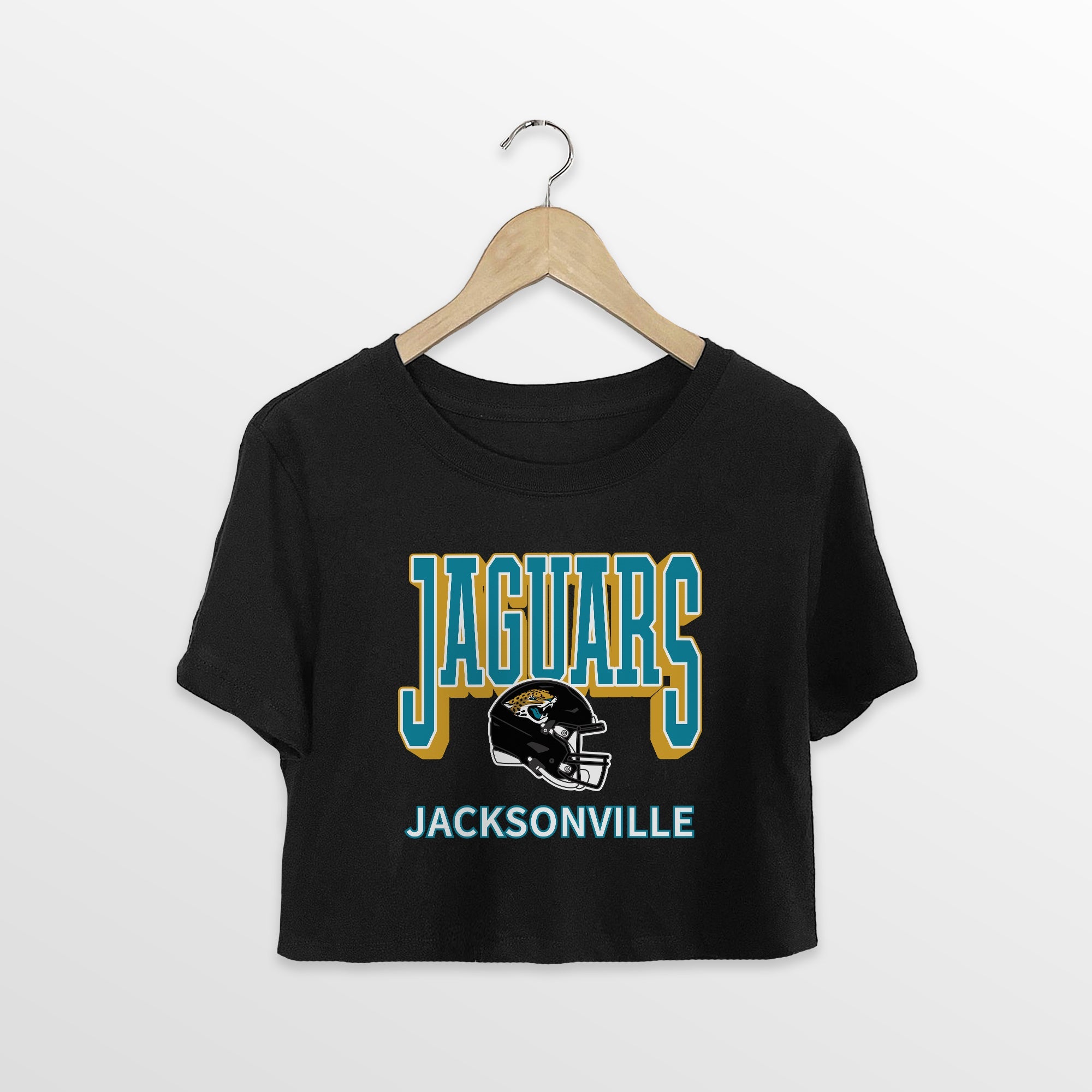 JACKSONVILLE JAGUARS PURE VICTORY CLASSIC CROP TEE