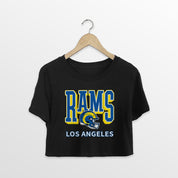LOS ANGELES RAMS PURE VICTORY CLASSIC CROP TEE