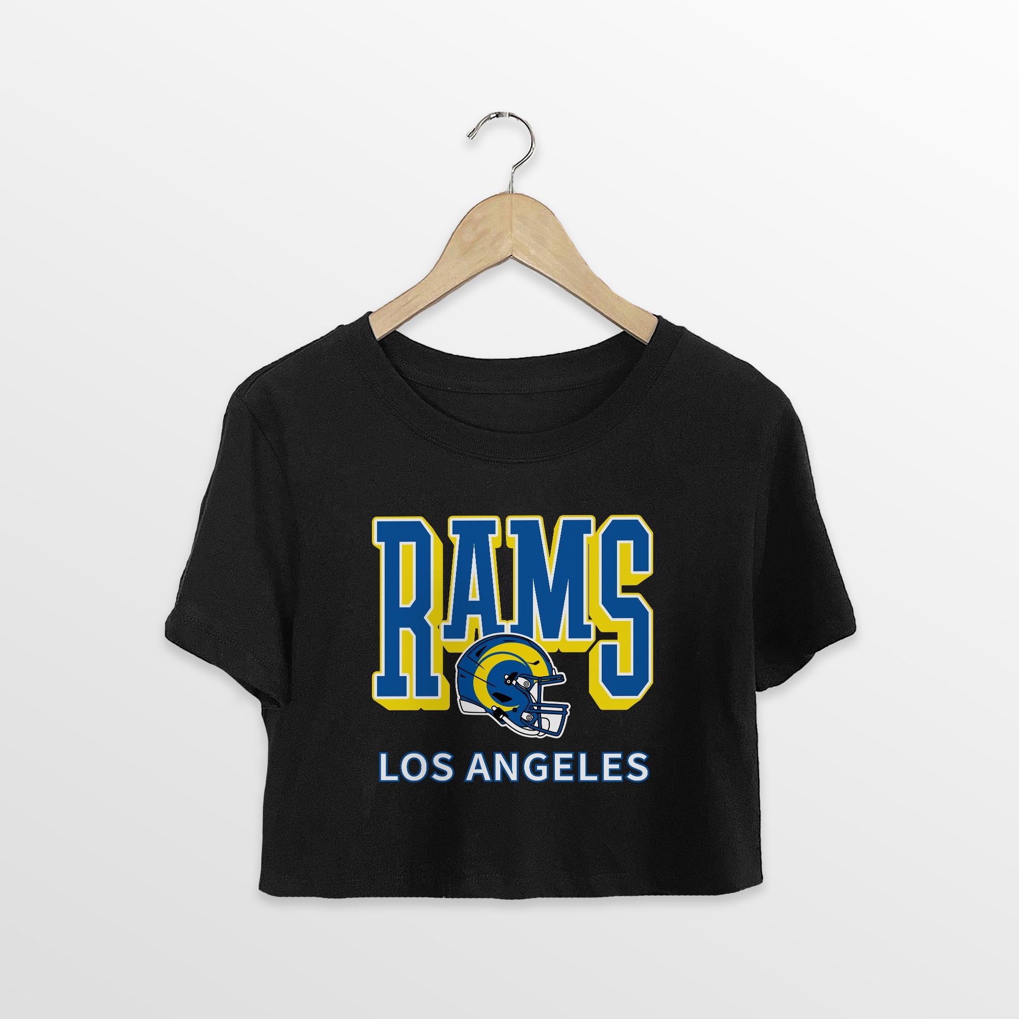LOS ANGELES RAMS PURE VICTORY CLASSIC CROP TEE