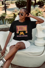 MINNESOTA GOLDEN GOPHERS PURE VICTORY CLASSIC CROP TEE